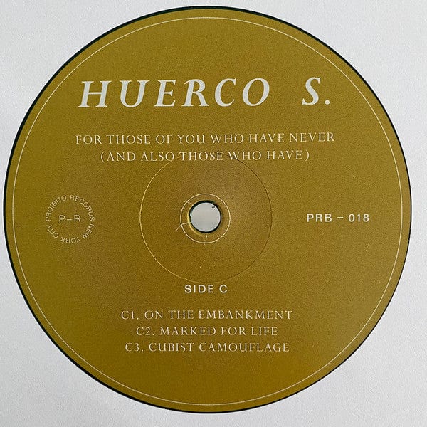 Huerco S. - For Those Of You Who Have Never (And Also Those Who Have) (2xLP, Album, RP, Gre) on Proibito at Further Records