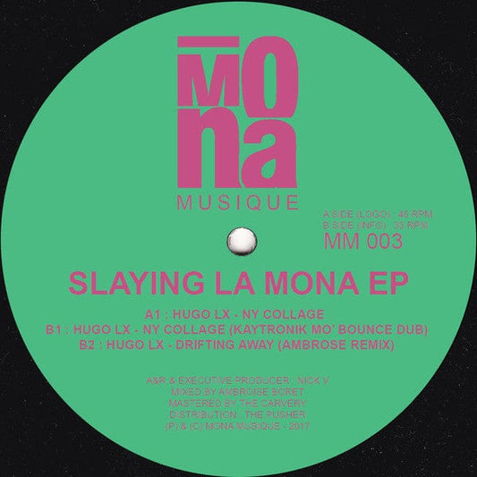 Hugo LX - Slaying La Mona EP (12", EP) Mona Musique