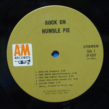 Humble Pie – Rock On (LP, Gatefold, A&M Records, 1971) Image 5