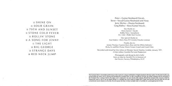 Humble Pie – Rock On (CD, A&M Records) Image 4