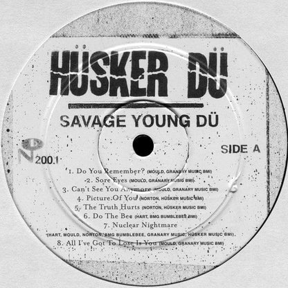 Hüsker Dü - Savage Young Dü (4xLP) Numero Group,Numero Group Vinyl 825764120012