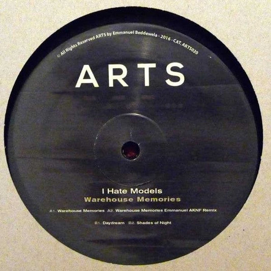 I Hate Models - Warehouse Memories (12") Arts Vinyl