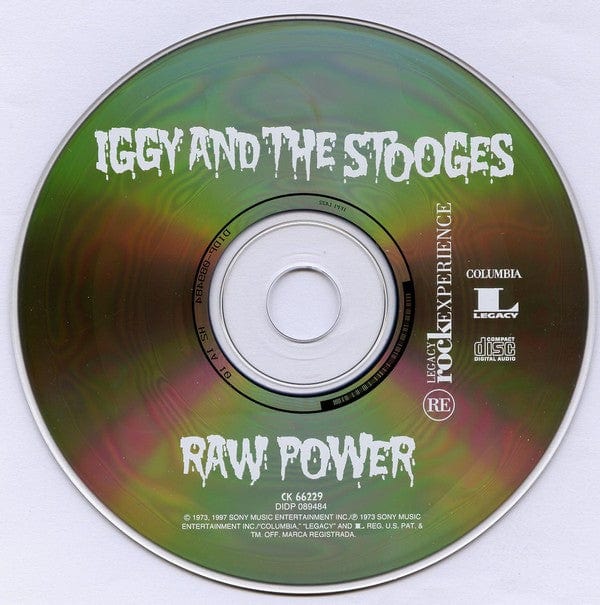 Iggy And The Stooges - Raw Power (CD) – Further Records