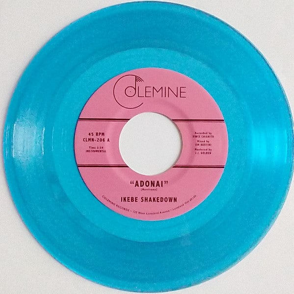 Ikebe Shakedown - Adonai (7") Colemine Records Vinyl 674862657971