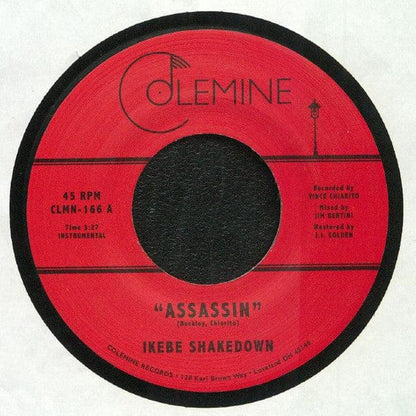 Ikebe Shakedown - Assassin (7") Colemine Records Vinyl 674862653669