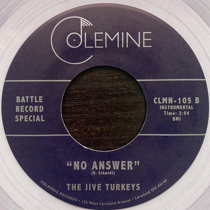 Ikebe Shakedown / The Jive Turkeys - No Answer / No Answer (7") Colemine Records Vinyl 674862655755