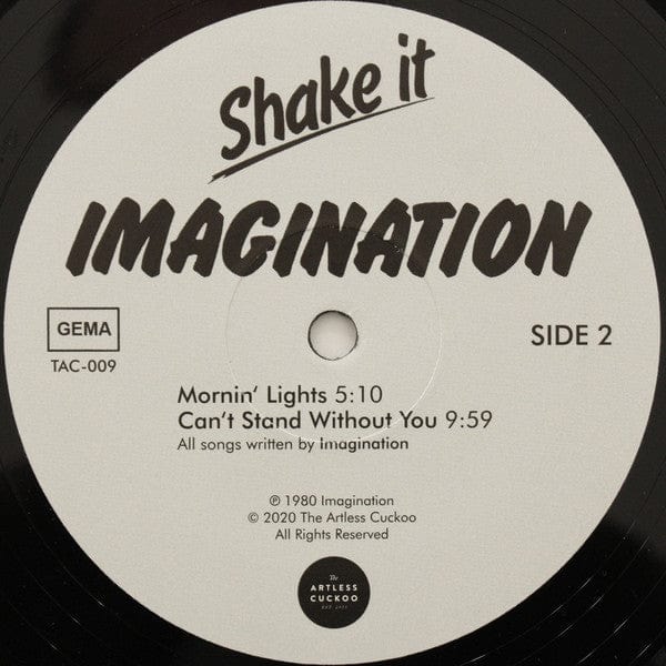 Imagination (2) - Shake It (2xLP, Album, RE, RM) The Artless Cuckoo