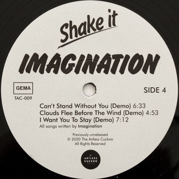 Imagination (2) - Shake It (2xLP, Album, RE, RM) The Artless Cuckoo