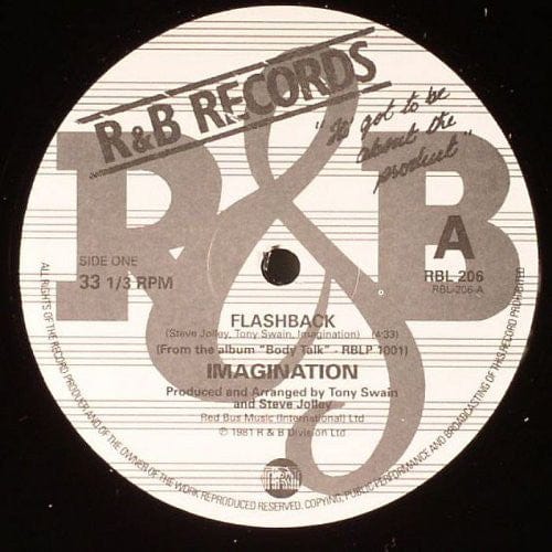 Imagination – Flashback / Burnin’ Up (12", R & B Records, 1981) Front Cover
