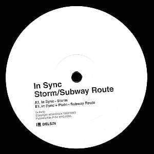 In Sync - Storm / Subway Route (12", RE) Delsin