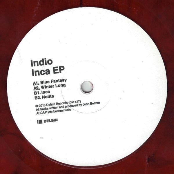 Indio - Inca EP (12") Delsin Vinyl