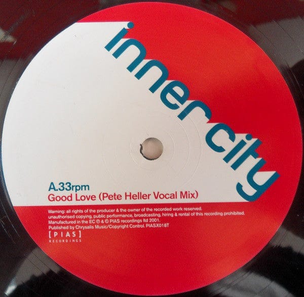 Inner City - Good Love (Pete Heller Mixes) (12") [PIAS] Recordings