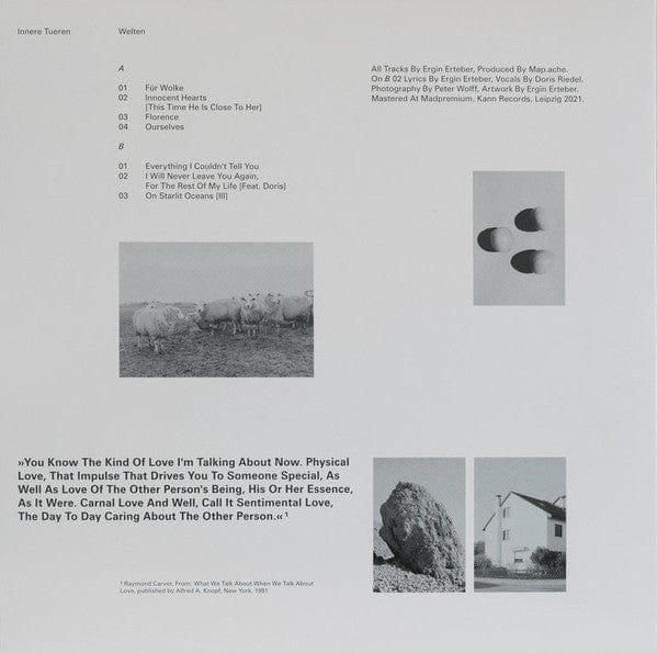 Innere Tueren - Welten (12", EP, 180) on Kann Records at Further Records