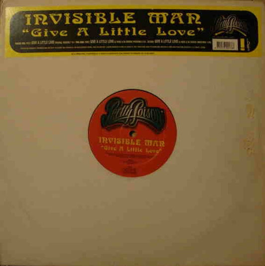 Invisible Man* - Give A Little Love (12") Pretty Poison, Lube Vinyl 8715573001768