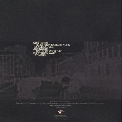 Iron Curtain – Artifact (LP, White Vinyl, Pylon Records, 2020) Back Cover