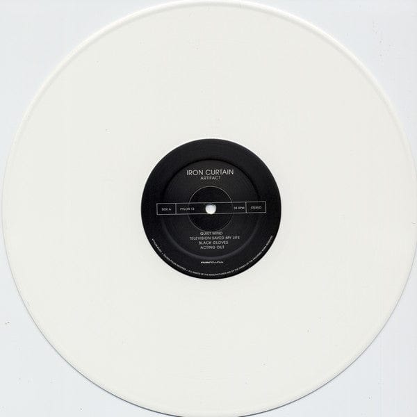 Iron Curtain – Artifact (LP, White Vinyl, Pylon Records, 2020) Image 3