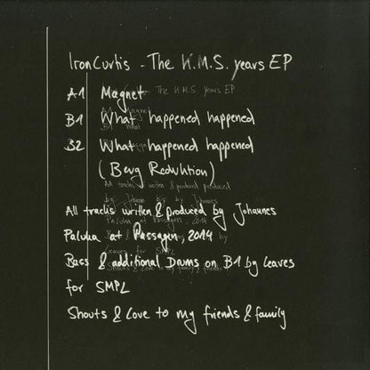 Iron Curtis - The K.M.S. Years EP (12") Office Recordings Vinyl