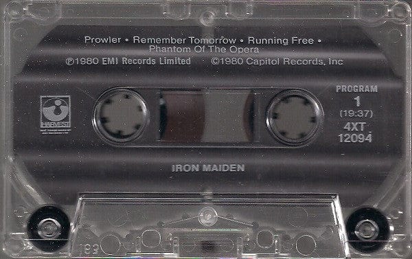 Iron Maiden - Iron Maiden (Cassette) Harvest,Harvest Cassette 07777120944