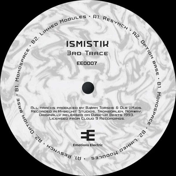 Ismistik - 3rd Trace (12") Emotions Electric Vinyl