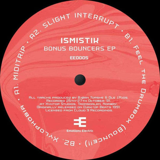 Ismistik - Bonus Bouncers EP (12") Emotions Electric Vinyl