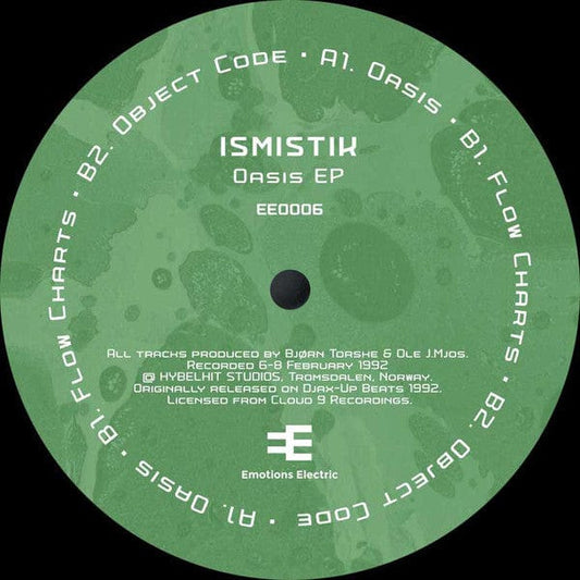 Ismistik - Oasis EP (12") Emotions Electric Vinyl