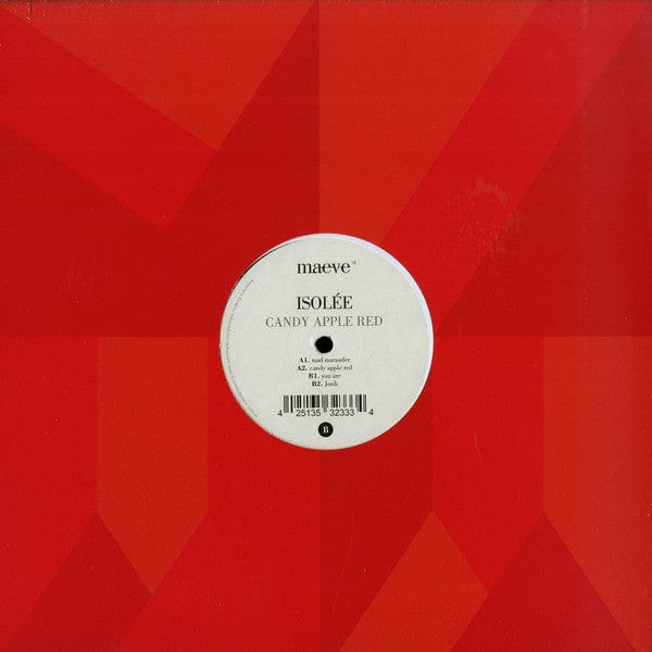 IsolÃ©e - Candy Apple Red (12") on Maeve at Further Records