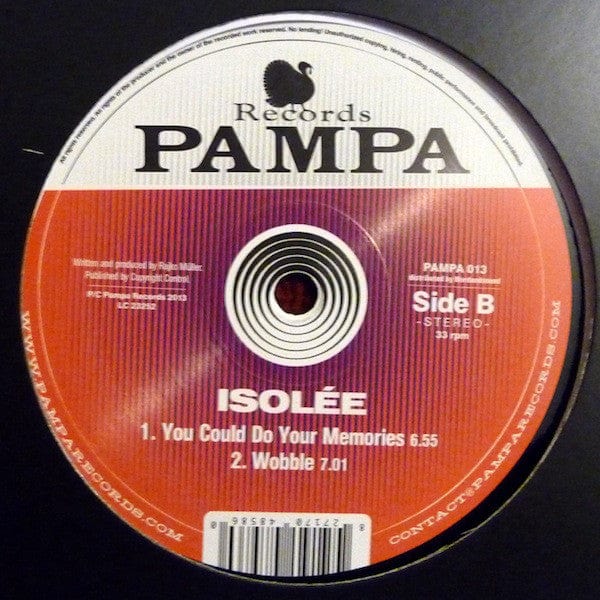 Isolée - Allowance (12") Pampa Records Vinyl 827170485860