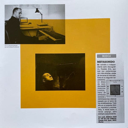 Iury Lech - Música Para El Fin De Los Cantos (LP) Wah Wah Records Vinyl