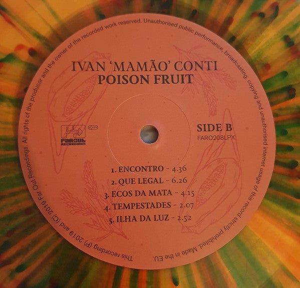 Ivan 'Mamão' Conti* - Poison Fruit (LP) Far Out Recordings Vinyl 5060114368293