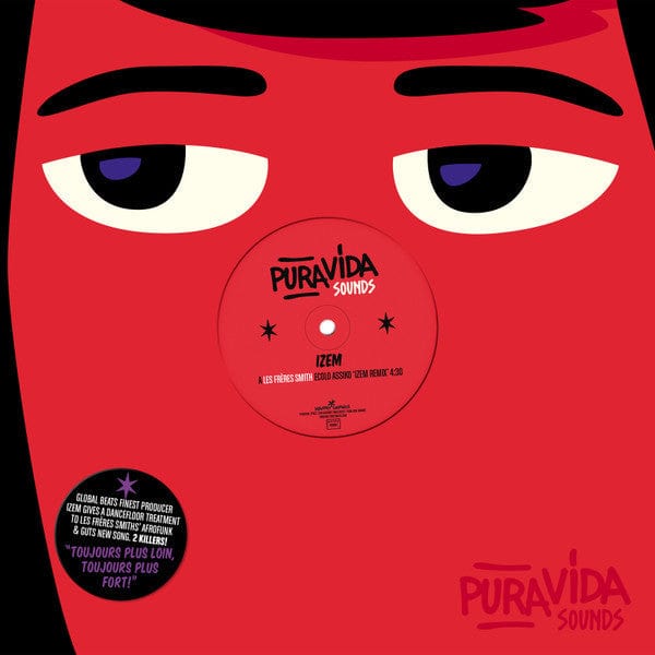 iZem - Remixes EP (12") Pura Vida Sounds Vinyl