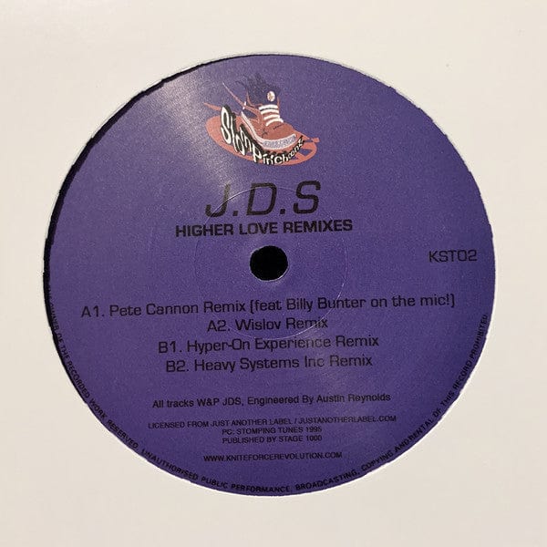 J.D.S. - Higher Love Remixes (12") Kniteforce Records