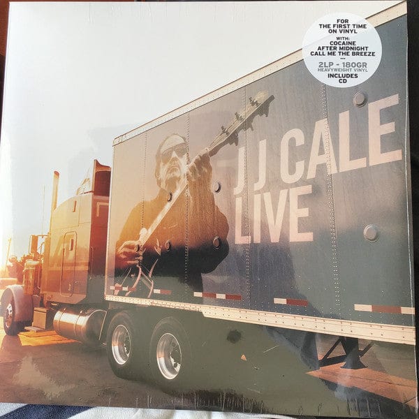 J.J. Cale - Live (2xLP, Album, RE, 180 + CD, Album, RE) on Because Music, Because Music at Further Records