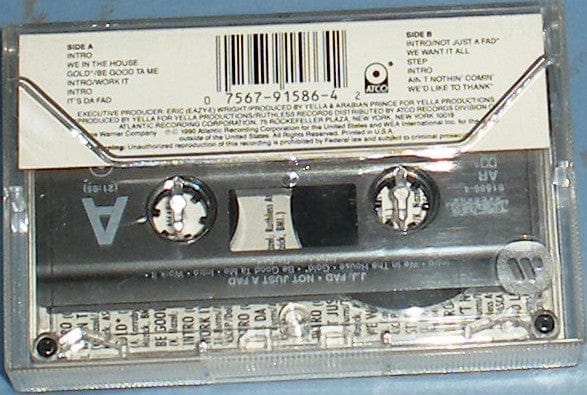 J.J. Fad - Not Just A Fad (Cass, Album) on Ruthless Records at Further Records