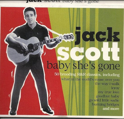 Jack Scott - Baby She's Gone (2xCD) Castle Music CD 5050159166923