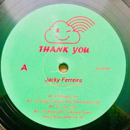 Jacky Ferreira (2) - 69 Bingo (12") THANK YOU Vinyl