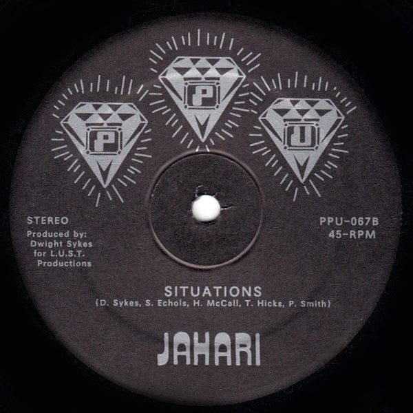 Jahari (3) - Fire & Desire (12") Peoples Potential Unlimited Vinyl
