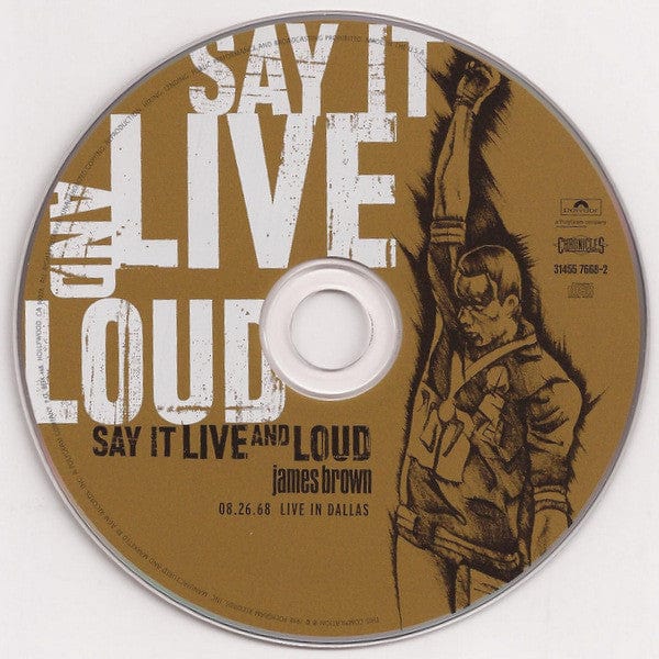 James Brown - Say It Live And Loud (08.26.68 Live In Dallas) (CD) Polydor,Chronicles CD 731455766820