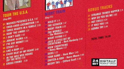James Brown - Tour The U.S.A. / Night Train (CD) Soul Jam Records CD 8436542016131