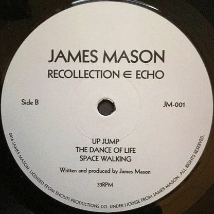 James Mason - Recollection ∈ Echo (LP) Rush Hour Music Vinyl 8717127018819