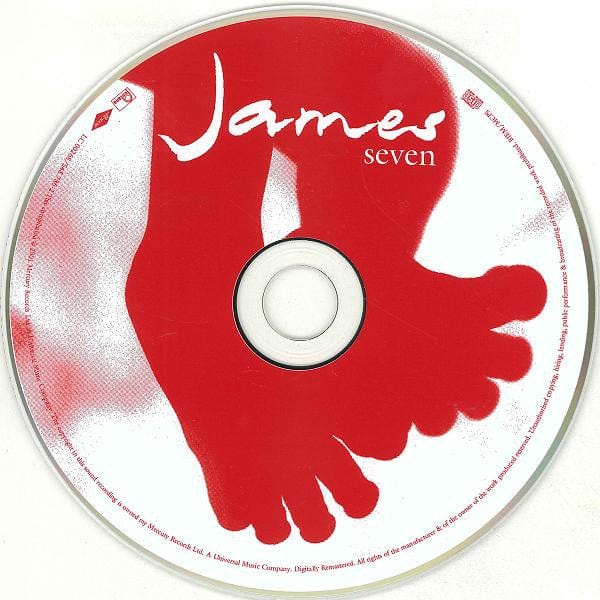 James - Seven (CD) Mercury,Fontana CD 731454878623