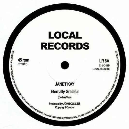 Janet Kay - Eternally Grateful (12") Local Records Vinyl