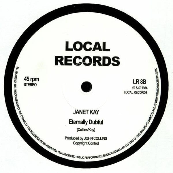 Janet Kay - Eternally Grateful (12") Local Records Vinyl