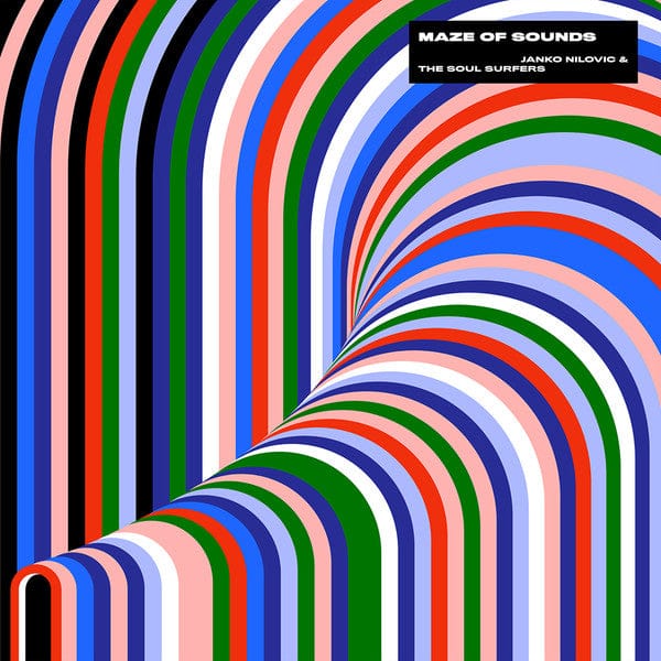 Janko Nilovic The Soul Surfers – Maze Of Sounds (LP, Broc Recordz, 2020) Front Cover