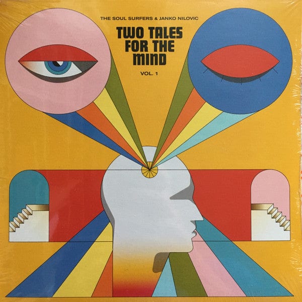 Janko Nilovic The Soul Surfers – Two Tales For The Mind Vol. 1 (7", Broc Recordz, 2022) Front Cover