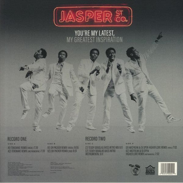 Jasper Street Co. - You're My Latest, My Greatest Inspiration (2x12") Nervous Records,Basement Boys Records Vinyl 091012505515