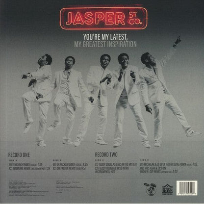 Jasper Street Co. - You're My Latest, My Greatest Inspiration (2x12") Nervous Records,Basement Boys Records Vinyl 091012505515