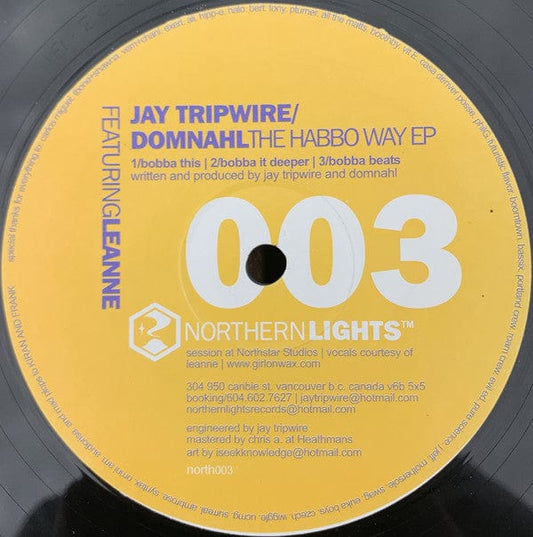 Jay Tripwire & Domnahl - The Habbo Way EP (12", EP) Northern Lights