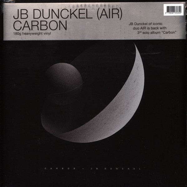 JB Dunckel – Carbon (LP, Prototyp Recording, 2022) Front Cover