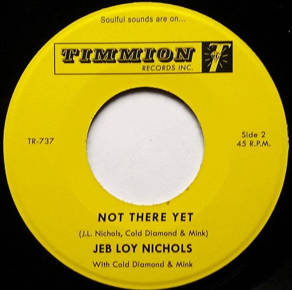 Jeb Loy Nichols With Cold Diamond & Mink - The World Loves A Fool (7") Timmion Records Vinyl
