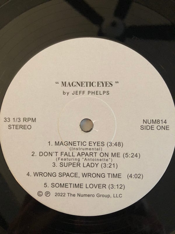 Jeff Phelps - Magnetic Eyes (LP) Numero Group Vinyl